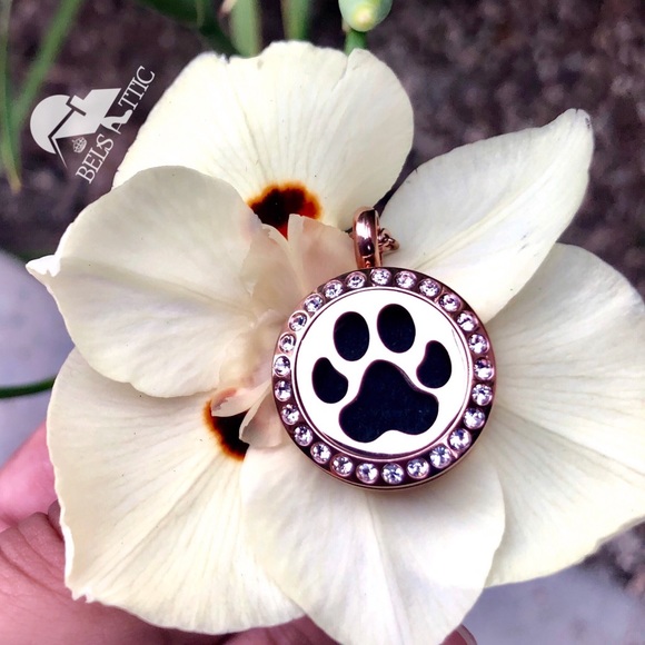 FINAL PRICE Dog Paw Necklace and Bracelet Set - Picture 2 of 7